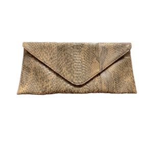 Urban Expressions Snake Print Clutch